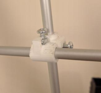 Retort stand style 8mm rod right angle