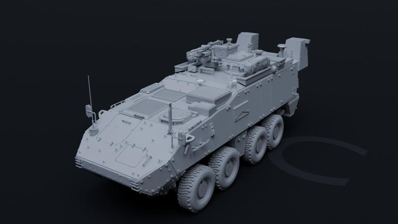 Swiss MOWAG III ABC Aufkl.Fz. NBC recon vehicle