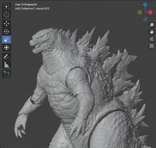 NEW!!! godzilla 2019 articulated figure V3 ( add bendywire )