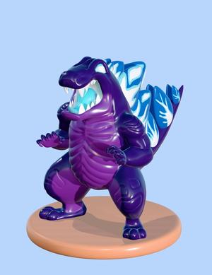 Animated Godzilla
