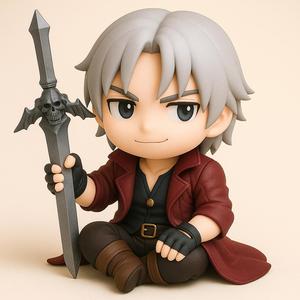 Dante devil may cry super chibi cute