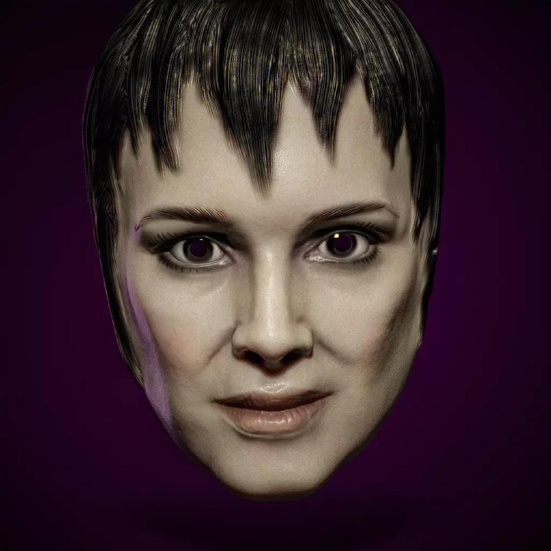 Halloween Mask Lydia Deetz Beetlejuice 2024 Winona Ryder