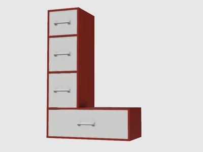 L Drawers