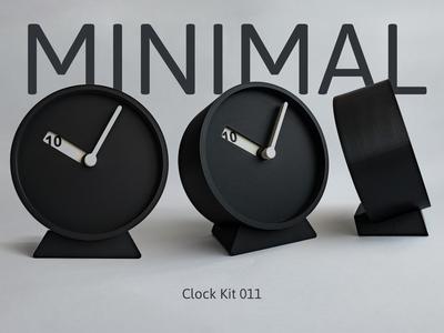 Minimal Clock - Compatible with Kit 011