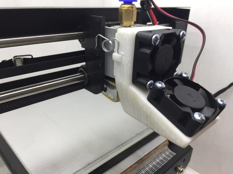 Print Head Dual Fan Adapter for Monoprice Select Mini