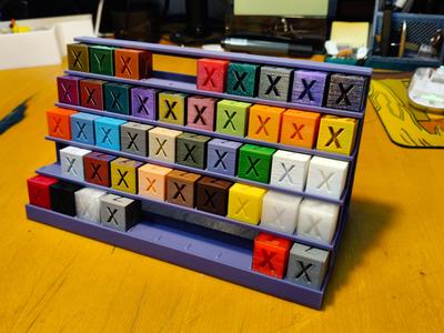 XYZ 20mm Calibration Cube Stand