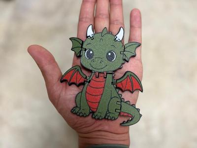 Fira the cute baby dragon