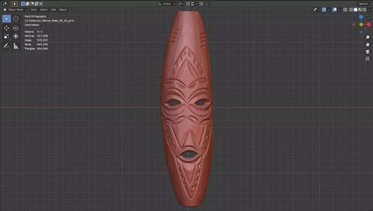 African Mask 06