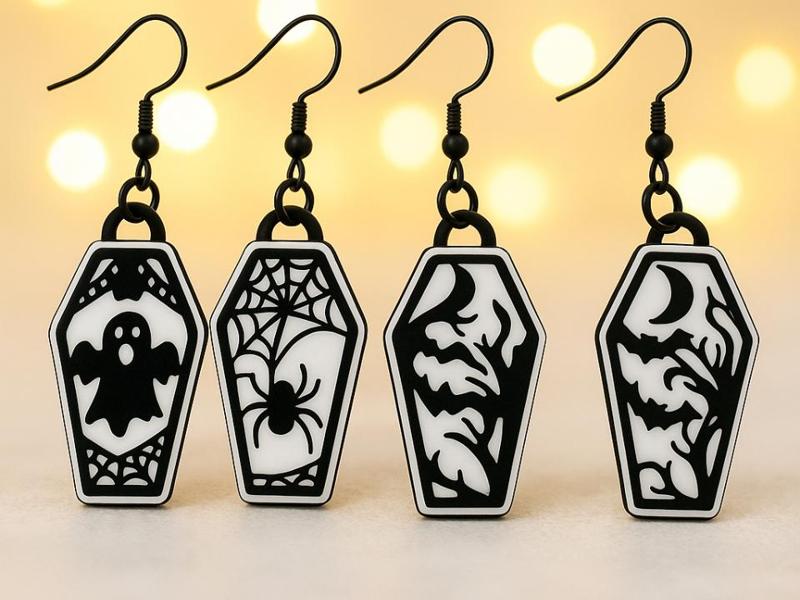 HALLOWEEN MODEL EARRINGS