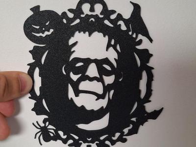 Frankenstein’s Frame – Haunted Halloween Portrait