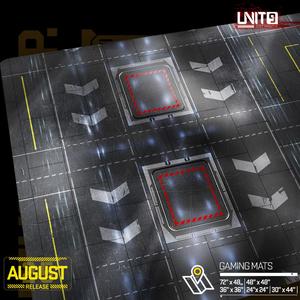Black Hangar - multi-format gaming mat