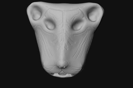 Tiger Mask Sculpt