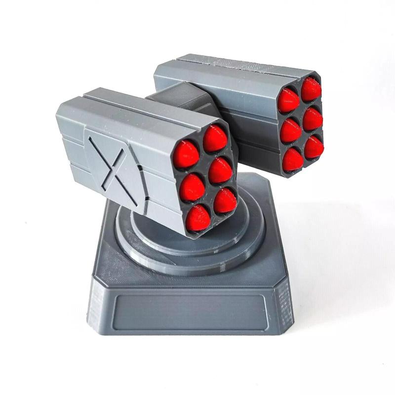 Sci Fi Missile Turret