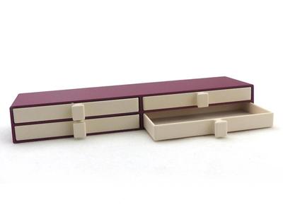 Customizable Jewelry storage/organizer box+drawers