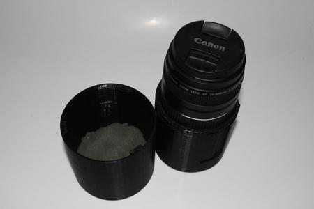 2-size lens case for canon EF-S 18-55 and 75-300
