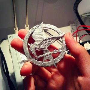 Mockingjay pin