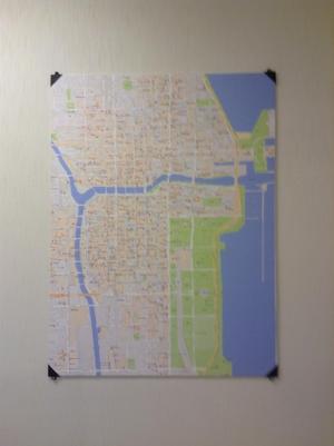 Foam board corner hangers
