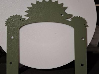 Hedgehog Gate / Hedgehog Family Garden Decoration / Hedgehog Passage