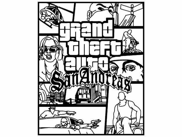 GTA San Andreas Wallart