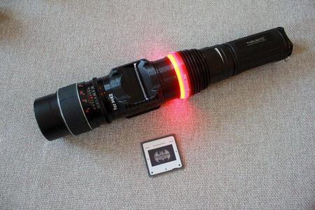 GuerillaBeam adapter for TN30 flashlight