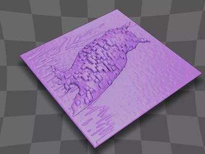 Owl for 3D printing