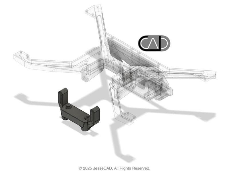 LiPo SKID SCX10iii (BASE CAMP)