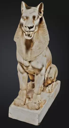 Egyptain god statue