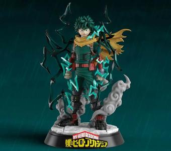 Dark Deku - STL File - 3D Model - Resin - 3D Printing - Midoriya
