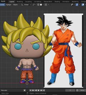 GOKU FUNKO POP