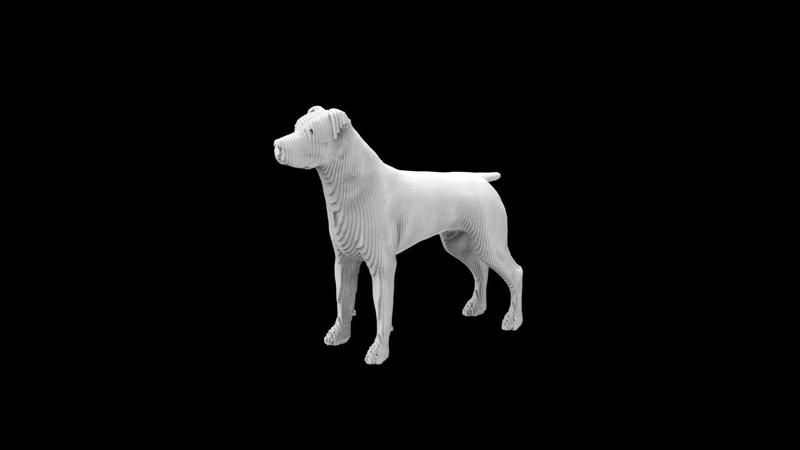 Dog Slice Form - parametric - multiLayer