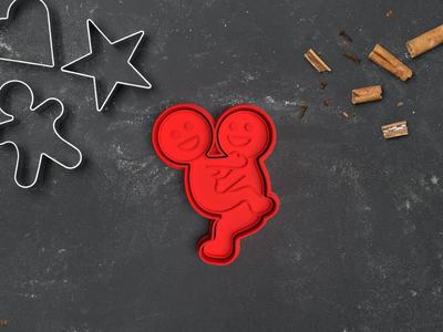 CUTTER OF COOKIES VALENTINE'S DAY VALENTINE'S DAY CUTTER