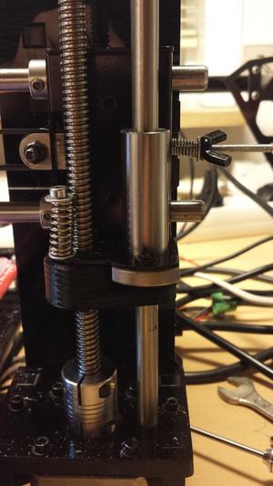 Spindel nut holder