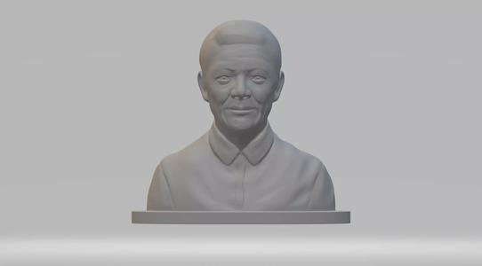 Dwight D Eisenhower Bust 3D Model