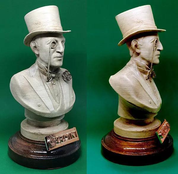 Magician CARDINI bust