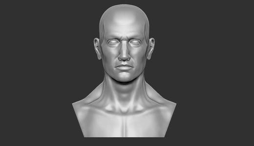 Male Head 3