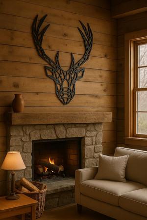 Geometric Deer Bundle | Laser Cut & 3D Print Files