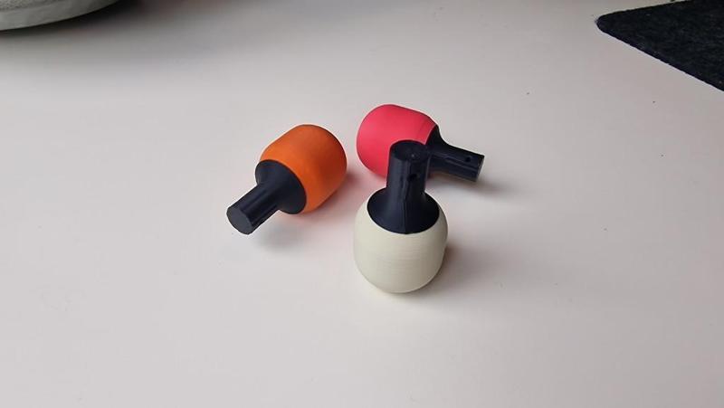Bobber (v.2) with space for LED and/or weights