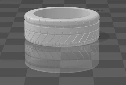 1:24 Pirelli PZero Like 19'' Tyre Set