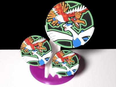 Ho-Oh & Lugia Coin 
