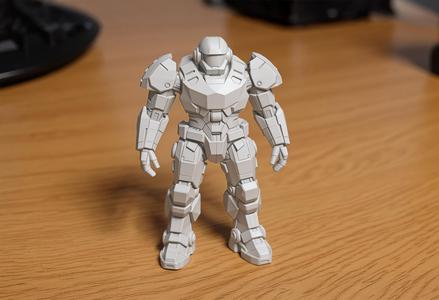Sci-fi Armor 3D Printable 3D print model