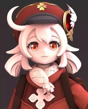 Klee Genshin Impact 3D Print Model