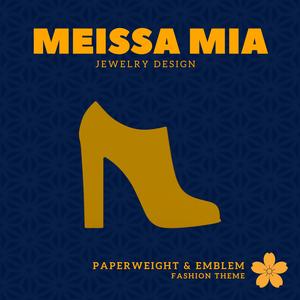 Desk Runway – 3D Print File for High Heels Paperweight & Emblem - Home Decor, Artwork Wall Art - High Heels Icon - Heels Desk Accessories - Girl's Fashion - Princess Fashion Statement