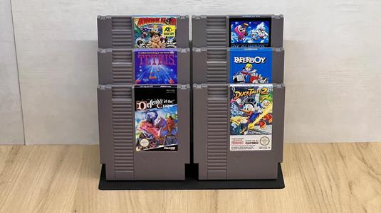 Nintendo NES 6x Cartridge Display Stand