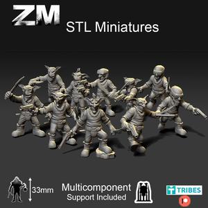 Goblins Assault Soldiers