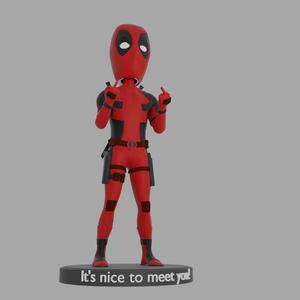 DeadPool Bobble Head V2