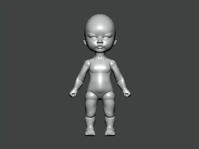 3D Model-ANATOMY0033 baby