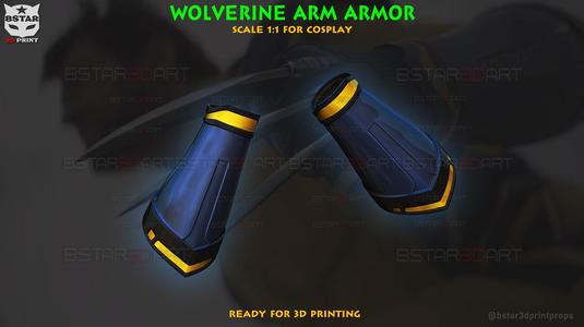 Wolverine Gloves Arm Armor - Marvel Cosplay