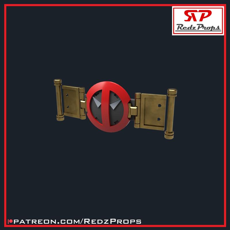 Deadpool 3 Buckle Cosplay Prop