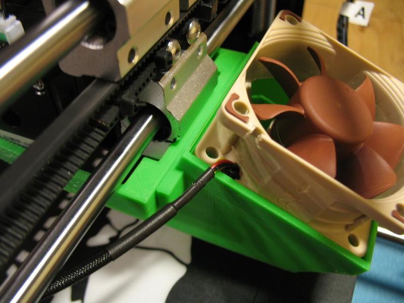 i3 v2.0 OR v2.1 Rear Mount Cooling Fan Frame for 60 mm OR 40 mm fan