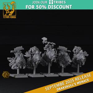 Ghostboar Riders - Drakskull's Menace - Titan Forge Miniatures September 2025
